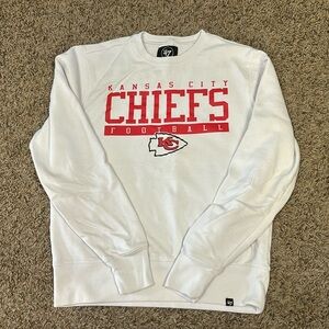 Women’s KC Chiefs sweatshirt, size medium.  Crew neck, used.